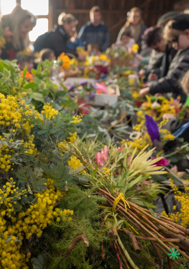 Trockenblumen Workshop private Feiern
